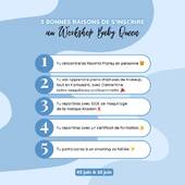 5 bonnes raisons de t'inscrire à notre atelier maquillage Baby Queen 🔥

📅 3...